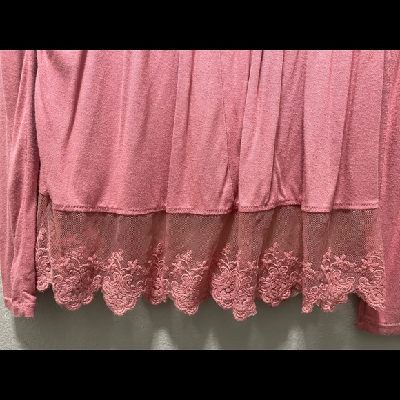 Pink XS cute long sleeve blouse - Picture 3 of 4